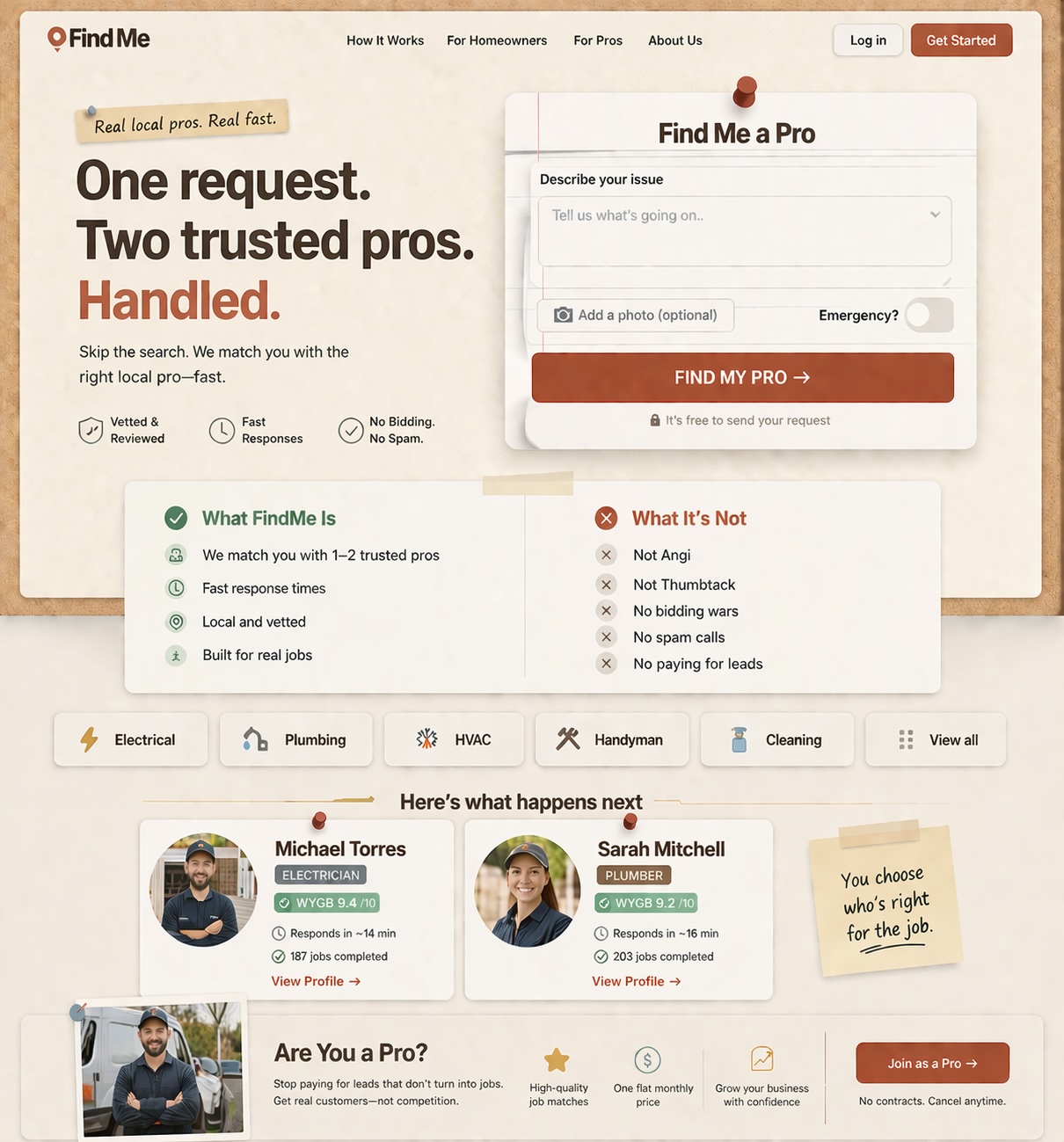 Find Me Board explainer